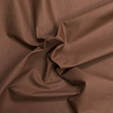 Pound A Metre Per Metre Luxury 100% Pure Cotton Fabric – 63" Wide- (Brown)
