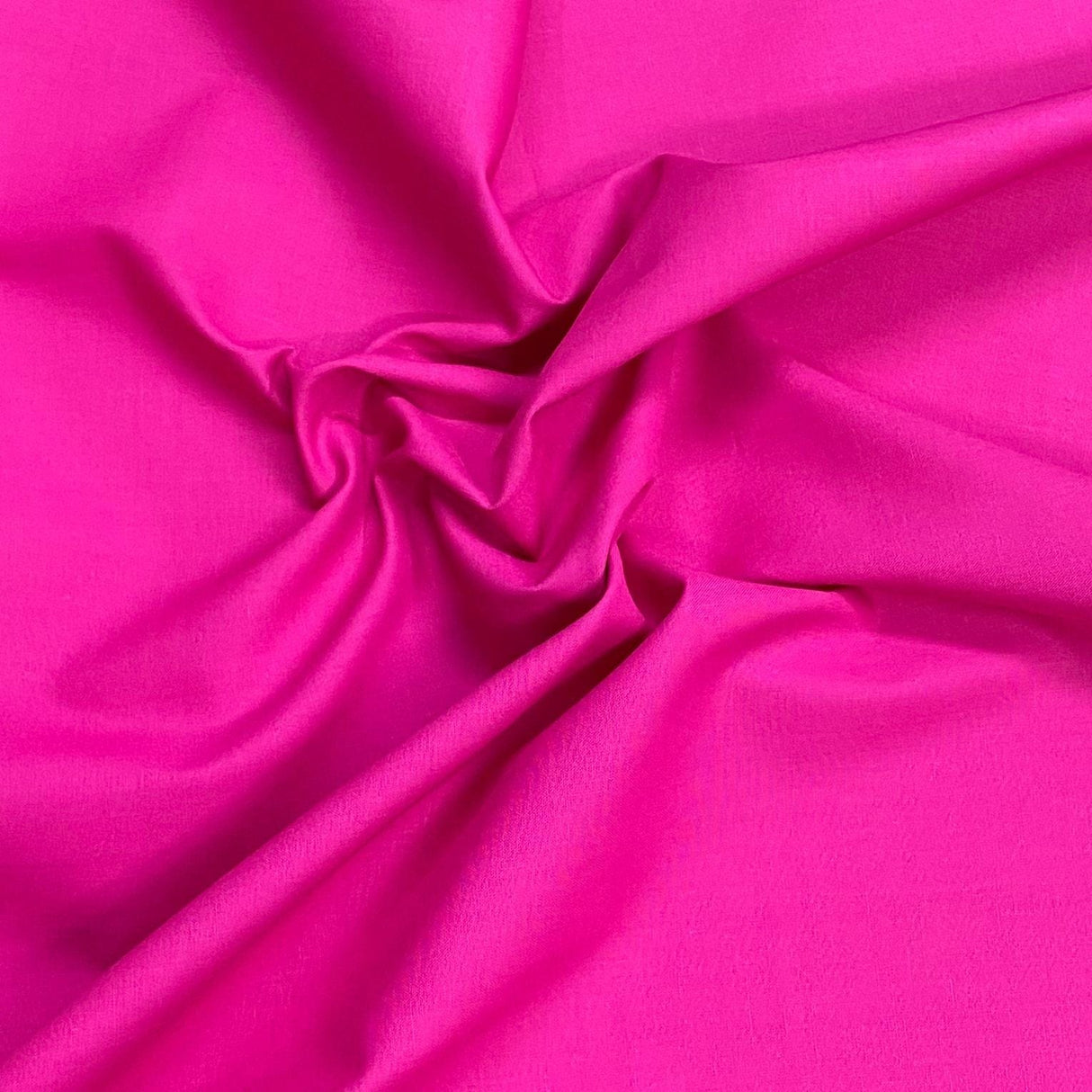Pound A Metre Per Metre Luxury 100% Pure Cotton Fabric – 63" Wide- (Fushia)