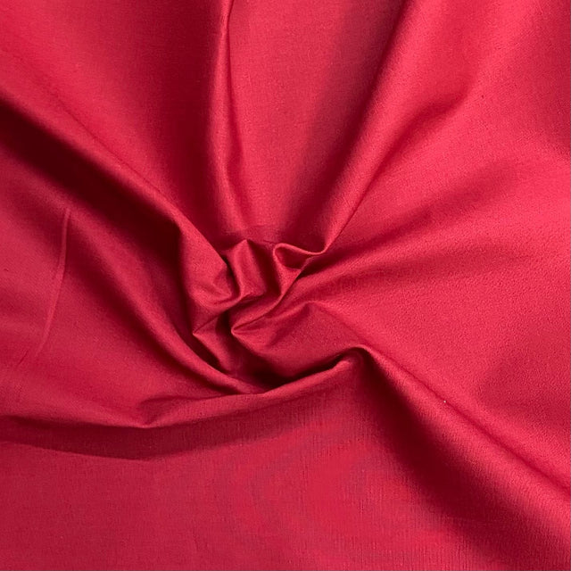 Pound A Metre Per Metre Luxury 100% Pure Cotton Fabric – 63" Wide- (Wine)