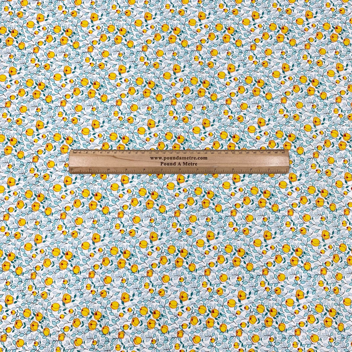 Pound A Metre Per Metre Luxury Dressmaking 100% Cotton Lawn- 60" (Bloom)
