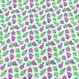 Pound A Metre Per Metre Luxury Dressmaking 100% Cotton Lawn- 60" (Green & Purple)