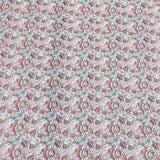 Pound A Metre Per Metre Luxury Dressmaking 100% Cotton Lawn- 60" (Pink Flowers)