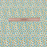 Pound A Metre Per Metre Luxury Dressmaking 100% Cotton Lawn- 60" (Small Flowers)