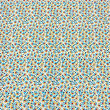 Pound A Metre Per Metre Luxury Dressmaking 100% Cotton Lawn- 60" (Small Flowers)