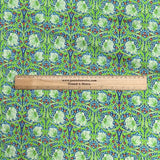 Pound A Metre Per Metre Luxury Dressmaking 100% Digital Printed Cotton Lawn- 55" (Grass)