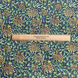 Pound A Metre Per Metre Luxury Dressmaking 100% Digital Printed Cotton Lawn- 55" (Night Garden)