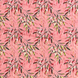 Pound A Metre Per Metre Luxury Dressmaking 100% Digital Printed Cotton Lawn- 55" (Peach Garden)