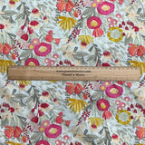 Pound A Metre Per Metre Luxury Dressmaking 100% Digital Printed Cotton Lawn- 55" (Summer Floral)