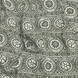 Pound A Metre Per Metre Per Metre Luxury Dressmaking 100% Digital Printed Cotton Lawn- 55" (White & Black)
