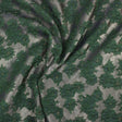 Per Metre Luxury Floral Brocade- 55” Wide (Bottle & Bronze Floral) - Pound A Metre