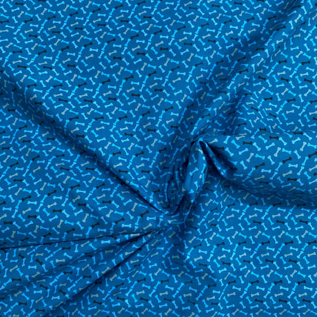 Pound A Metre Per Metre Luxury Printed Cotton – 45" Wide- (Bones) (EOL)