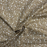 Pound A Metre Per Metre Luxury Printed Cotton – 45" Wide- (Brown Butterflies) (EOL)