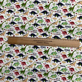 Pound A Metre Per Metre Luxury Printed Cotton – 45" Wide- (Dinosaur) (EOL) (Copy)
