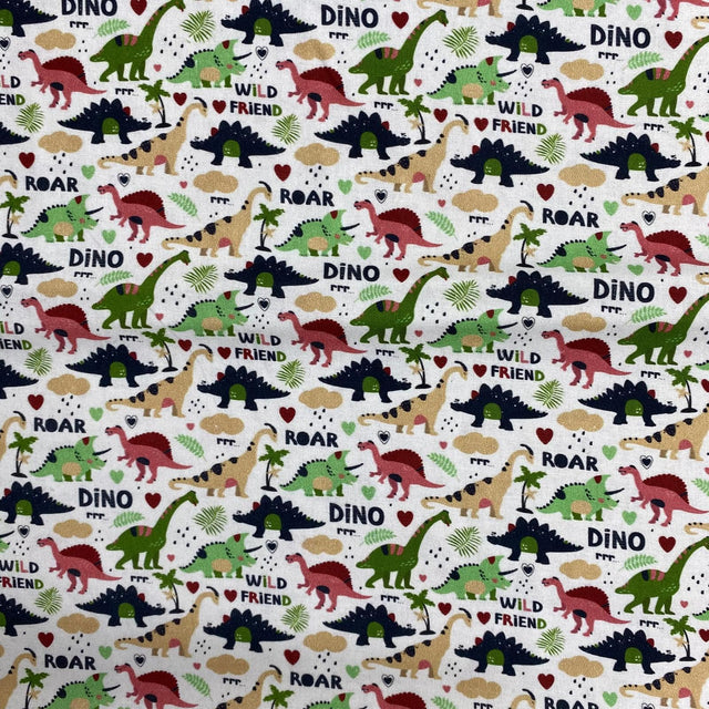 Pound A Metre Per Metre Luxury Printed Cotton – 45" Wide- (Dinosaur) (EOL) (Copy)