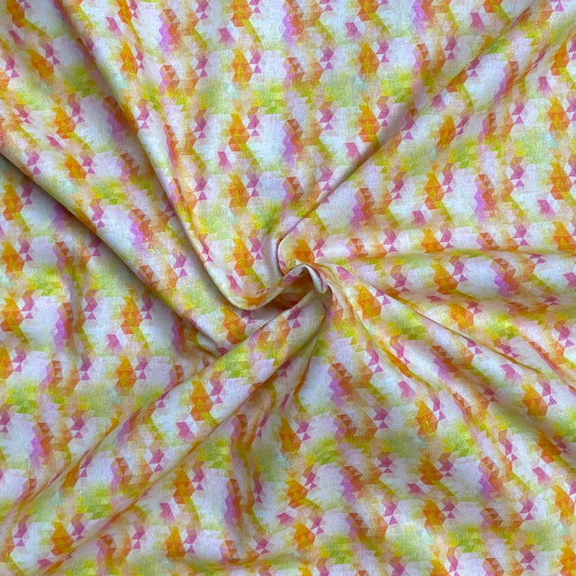 Pound A Metre Per Metre Luxury Printed Cotton – 45" Wide- (Flower) (EOL)