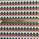 Pound A Metre Per Metre Luxury Printed Cotton – 45" Wide- (Hexagon Mirror) (EOL)
