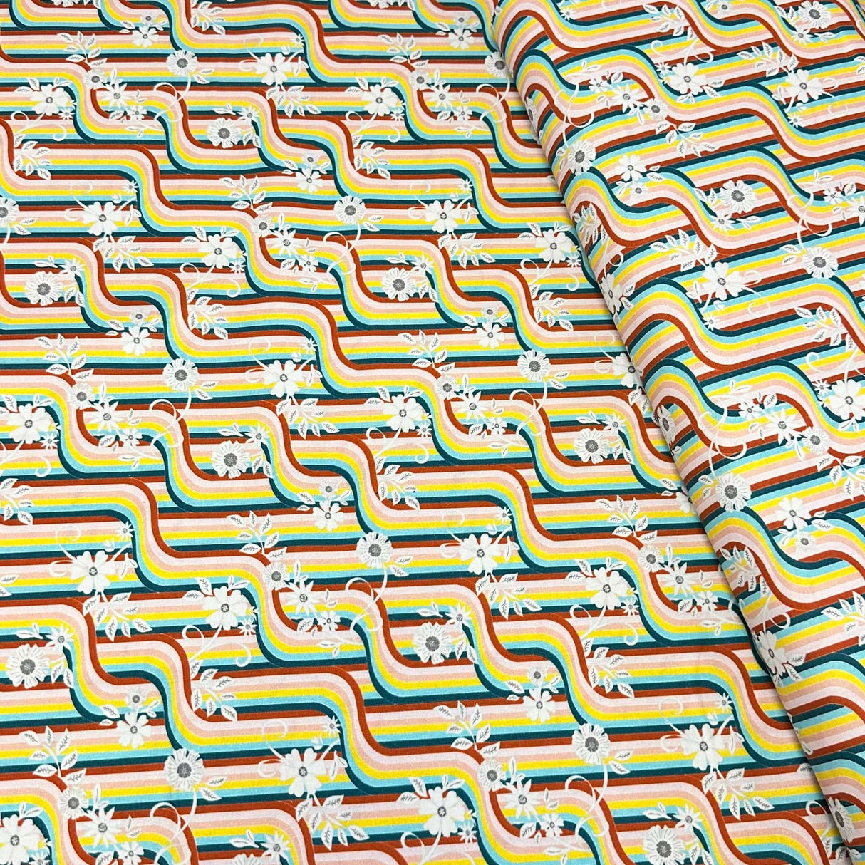 Pound A Metre Per Metre Per Metre Luxury Printed Quilting Cotton - (Pattern)