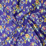 Pound A Metre Per Metre Per Metre Luxury Printed Quilting Cotton - (Purple) (Autumn Sale)