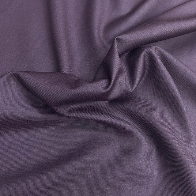 Pound A Metre Per Metre Made For England Rayon Suiting 58" Wide - (Aubergine)