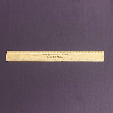Pound A Metre Per Metre Made For England Rayon Suiting 58" Wide - (Aubergine)