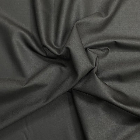 Pound A Metre Per Metre Made For England Rayon Suiting 58" Wide - (Charcoal Grey)