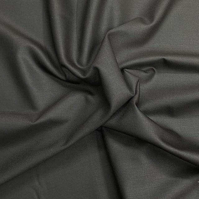 Pound A Metre Per Metre Made For England Rayon Suiting 58" Wide - (Charcoal Grey)