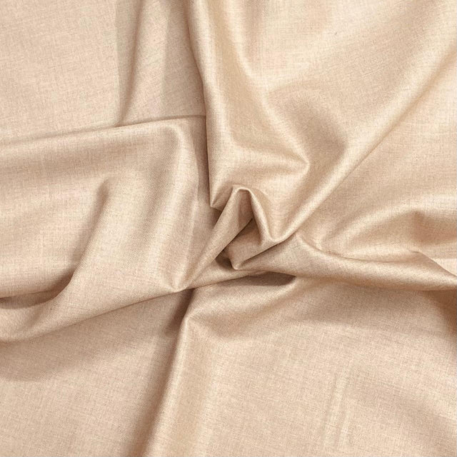 Pound A Metre Per Metre Made For England Rayon Suiting 58" Wide - (Latte)