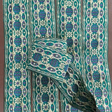 Pound A Metre Per Metre, Metallic Trimming, 45mm Wide (Emerald & Light Gold)