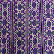 Pound A Metre Per Metre, Metallic Trimming, 45mm Wide (Purple & Light Gold)