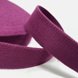 Pound A Metre Per Metre Plain Colours Webbing: For Bag Straps- (Aubergine) 38mm / 40mm