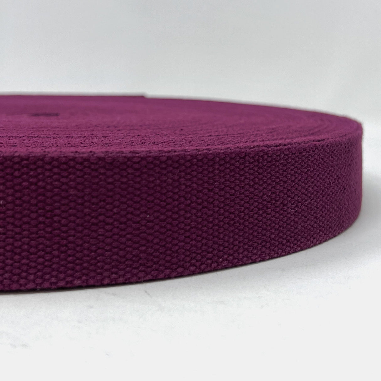 Pound A Metre Per Metre Plain Colours Webbing: For Bag Straps- (Aubergine) 38mm / 40mm