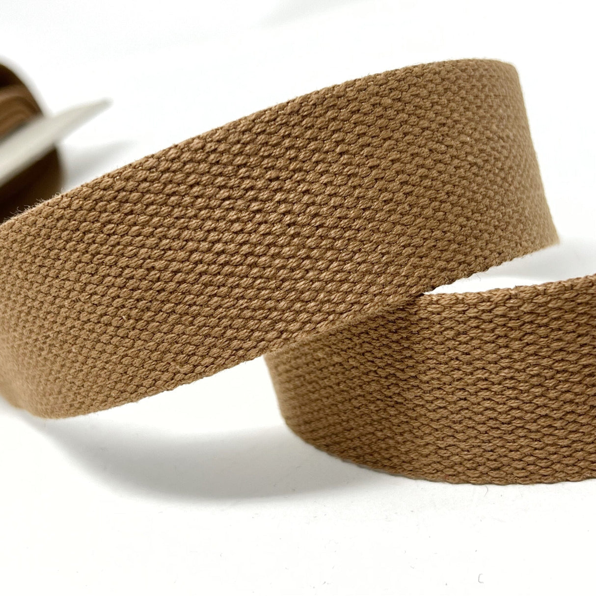 Pound A Metre Per Metre Plain Colours Webbing: For Bag Straps- (Brown) 38mm / 40mm