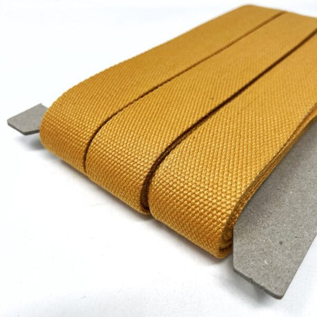 Pound A Metre Per Metre Plain Colours Webbing: For Bag Straps- (Gold) 38mm / 40mm