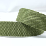 Pound A Metre Per Metre Plain Colours Webbing: For Bag Straps- (Olive) 38mm / 40mm