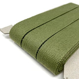 Pound A Metre Per Metre Plain Colours Webbing: For Bag Straps- (Olive) 38mm / 40mm