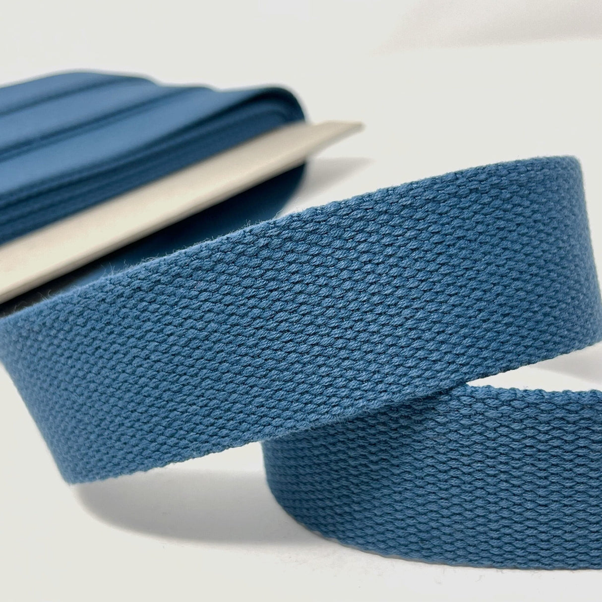 Pound A Metre Per Metre Plain Colours Webbing: For Bag Straps- (Petrol) 38mm / 40mm