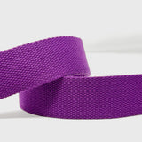 Pound A Metre Per Metre Plain Colours Webbing: For Bag Straps- (Purple) 38mm / 40mm