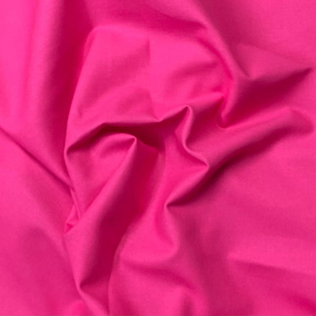 Pound A Metre Per Metre Plain Cotton Canvas - 45" Wide (Cerise)