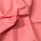 Pound A Metre Per Metre Plain Cotton Canvas - 45" Wide (Coral)