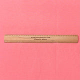 Pound A Metre Per Metre Plain Cotton Canvas - 45" Wide (Coral)