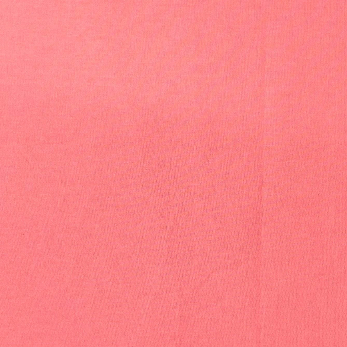 Pound A Metre Per Metre Plain Cotton Canvas - 45" Wide (Coral)