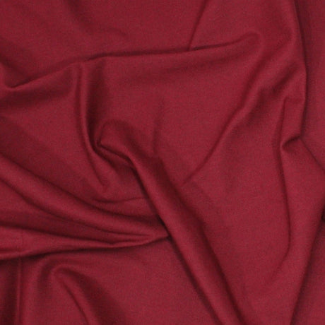 Pound A Metre Per Metre Plain Cotton Canvas - 55" Wide (Maroon)