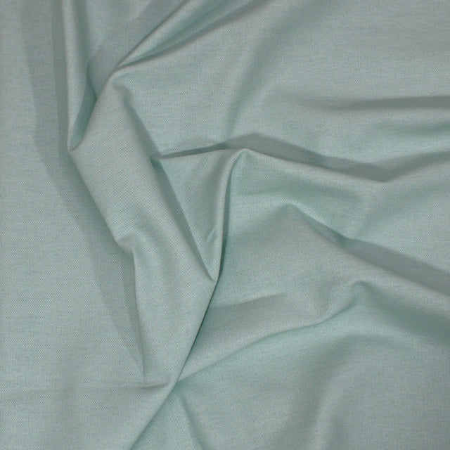 Pound A Metre Per Metre Plain Cotton Canvas - 55" Wide (Pale Green)