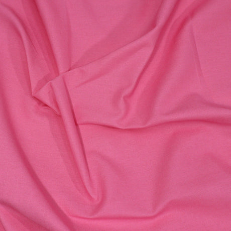 Pound A Metre Per Metre Plain Cotton Canvas - 55" Wide (Pink)