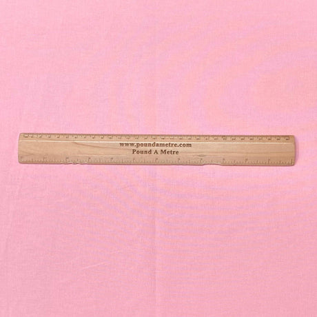 Pound A Metre Per Metre Plain Cotton Canvas - 55" Wide (Salmon)