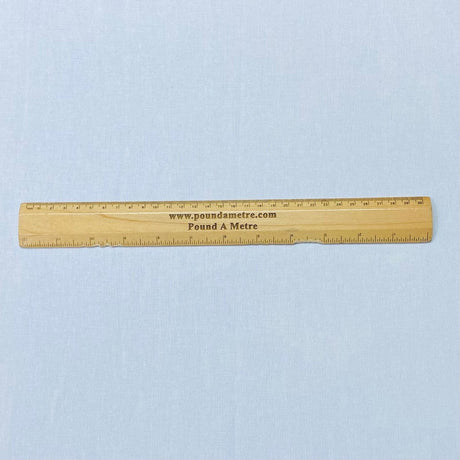 Pound A Metre Per Metre Plain Cotton Canvas - 55" Wide (Sky)