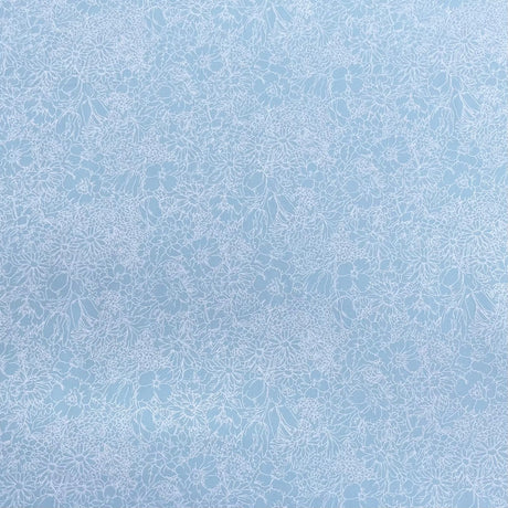 Pound A Metre Per Metre Premium Digital Cotton 45'' Wide (Aqua)