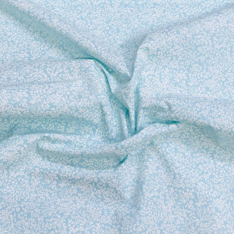 Pound A Metre Per Metre Premium Digital Cotton 45'' Wide (Baby Blue)
