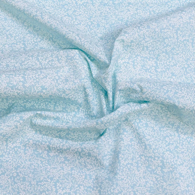Pound A Metre Per Metre Premium Digital Cotton 45'' Wide (Baby Blue)