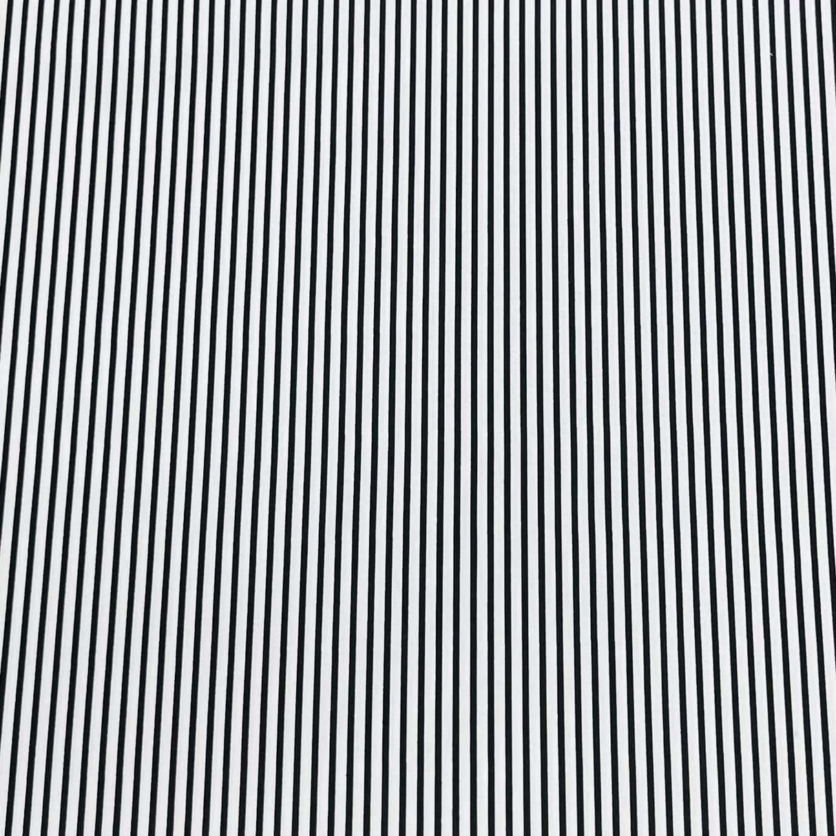 Pound A Metre Per Metre Premium Digital Cotton 45'' Wide (Black & White)